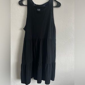 Black T-shirt dress